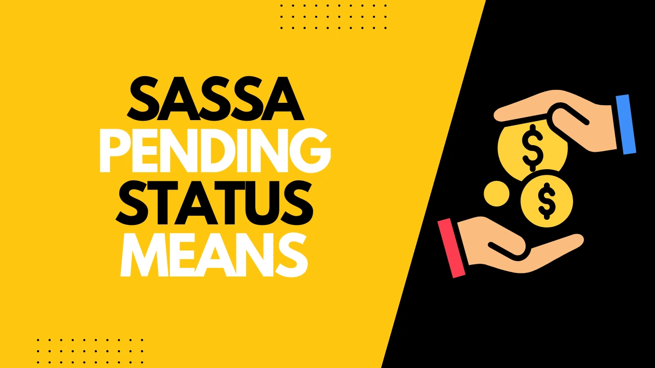 What “Pending” Means on Your SASSA SRD Grant Status?